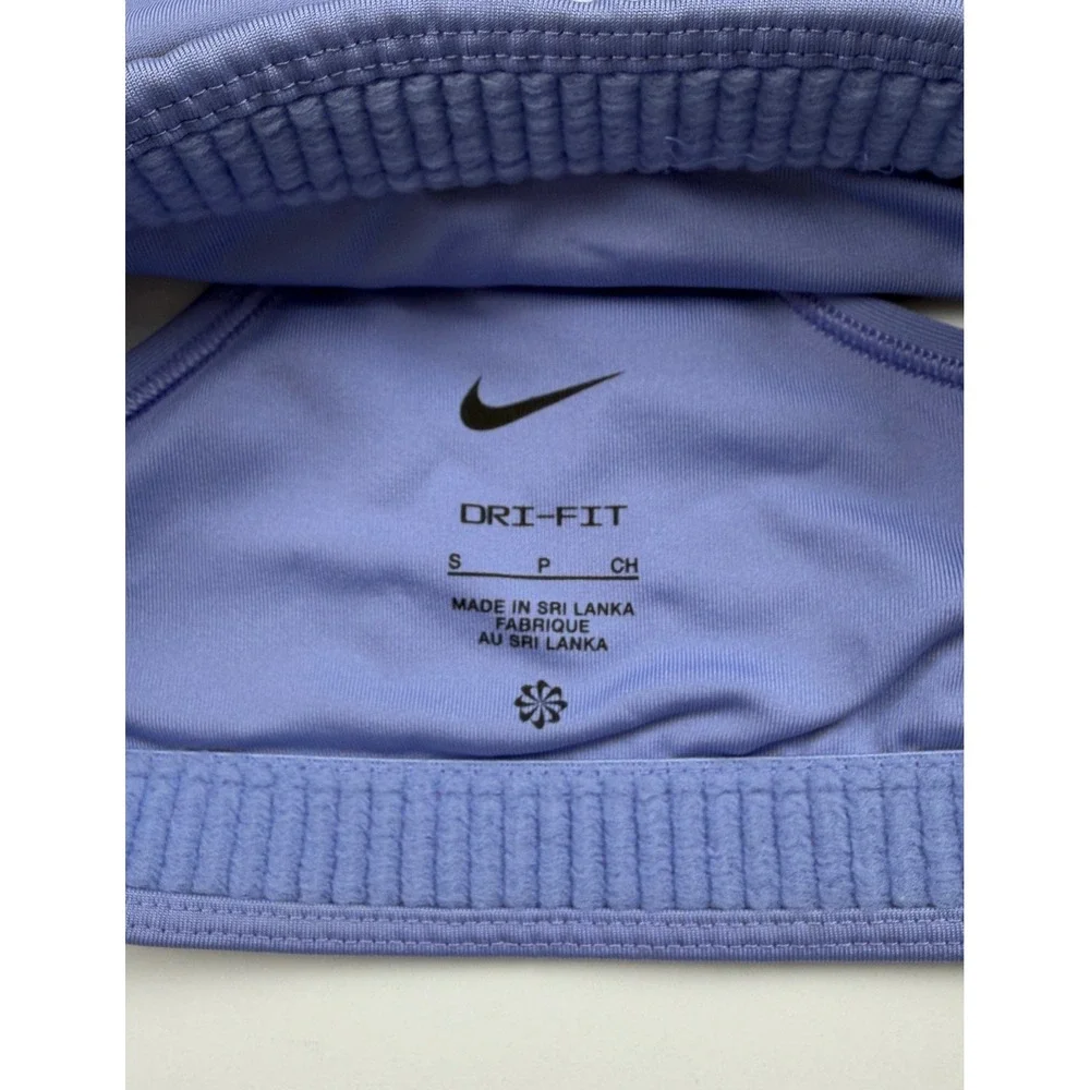Nike Sports Bra Womens Small Purple Dri-FIT Racerback Athletic